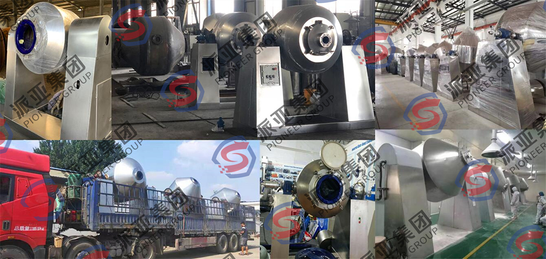 Fig-1 Glass Lined Double Cone Vacuum Dryer